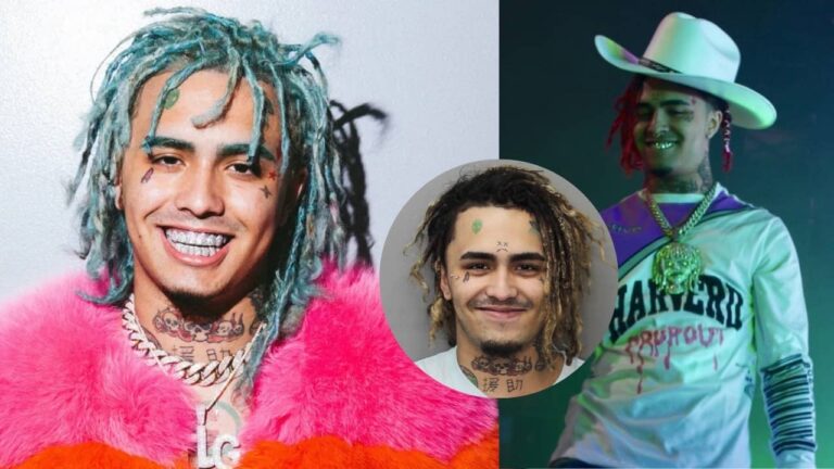 Lil Pump with colorful dreadlocks and vibrant personality
